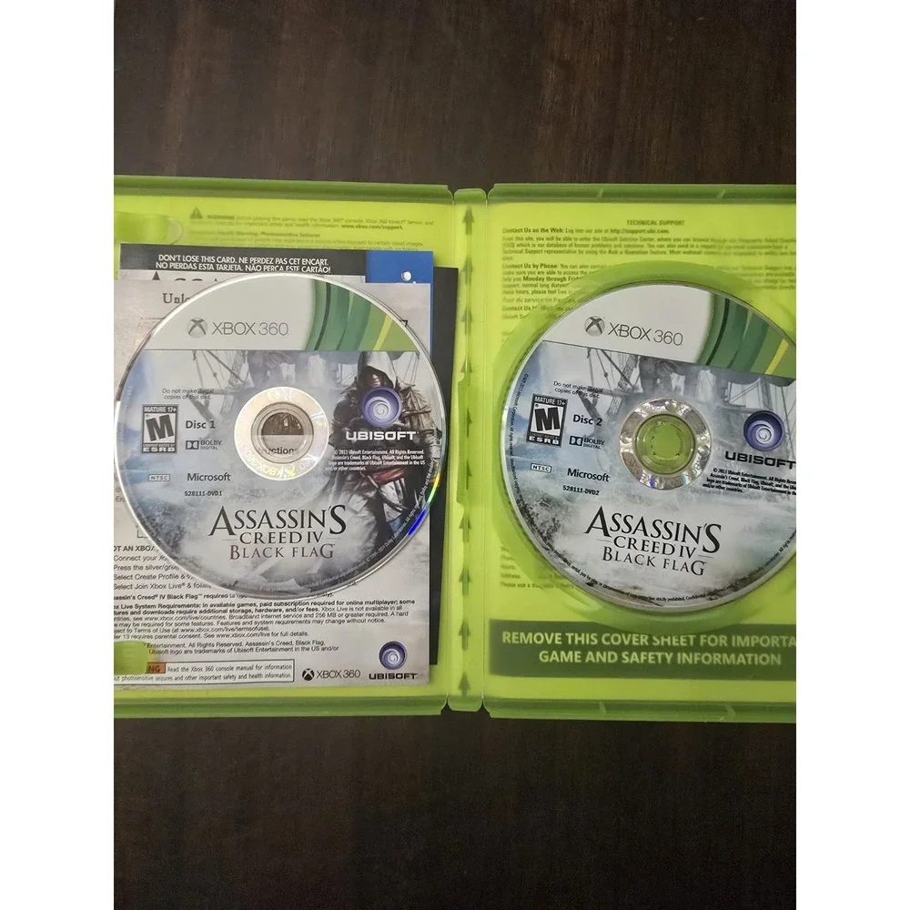 ASSASSIN'S CREED IV BLACK FLAG XBOX 360 GAME